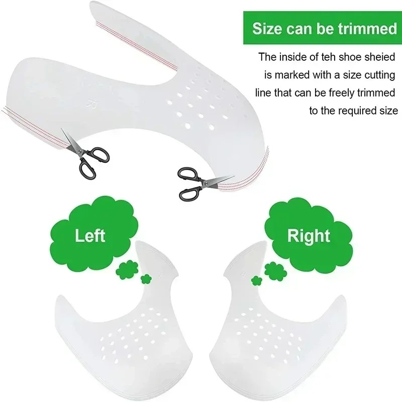 2 Pair Anti Crease Shoe Head P - đánh giá và giá Sneaker Care Crease Protector